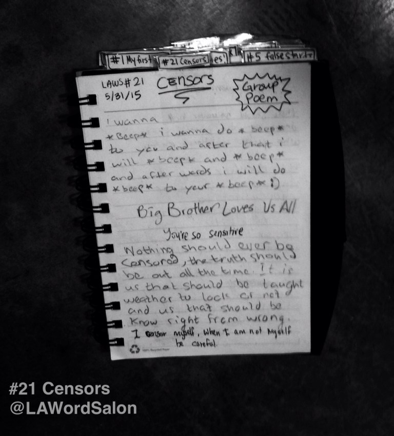 lawordsalon group poem censors