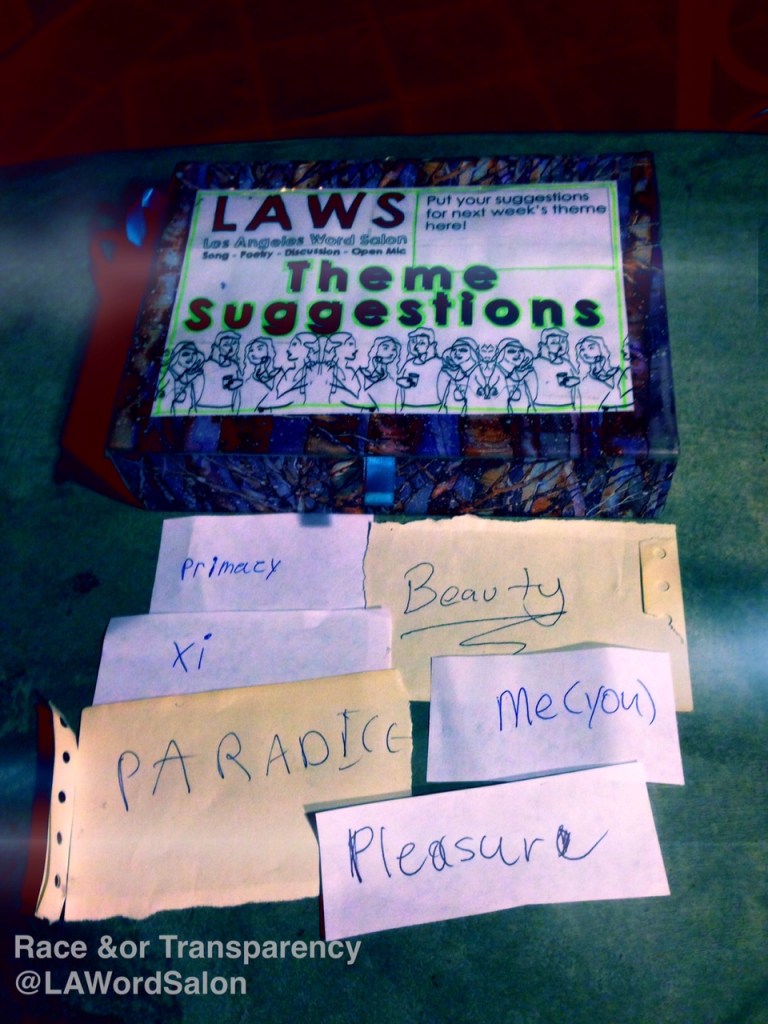 lawordsalon theme suggestions from race transparency