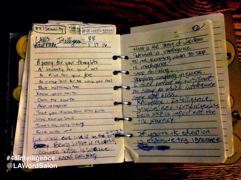 group poem intelligence lawordsalon